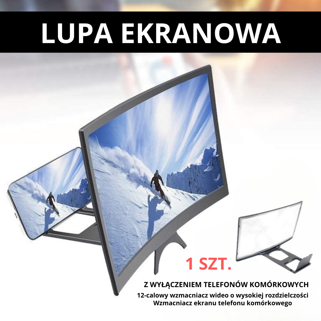 Wzmacniacz do zakrzywionego ekranu