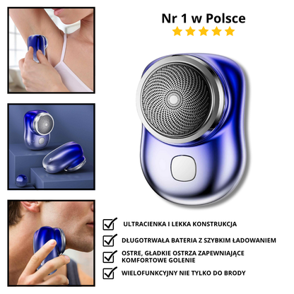 Przenośna mini golarka elektryczna