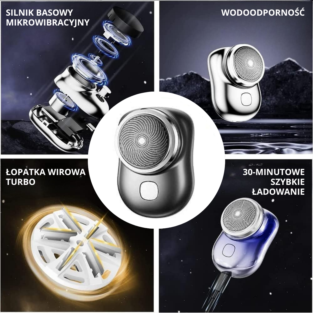 Przenośna mini golarka elektryczna