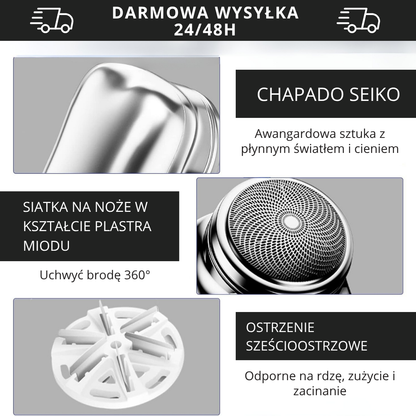 Przenośna mini golarka elektryczna