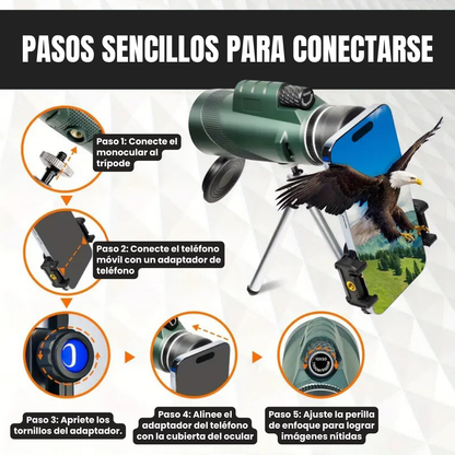 Teleskop z ruchomym statywem