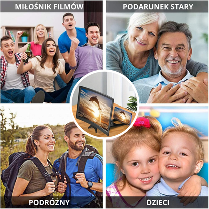 Wzmacniacz do zakrzywionego ekranu