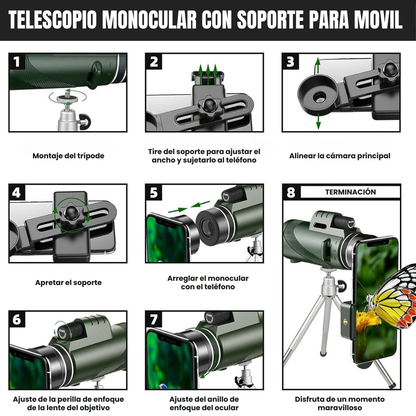 Teleskop z ruchomym statywem