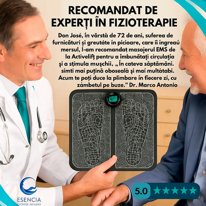 Masażer do stóp EMS Footie® z 8 trybami i 19 prędkościami