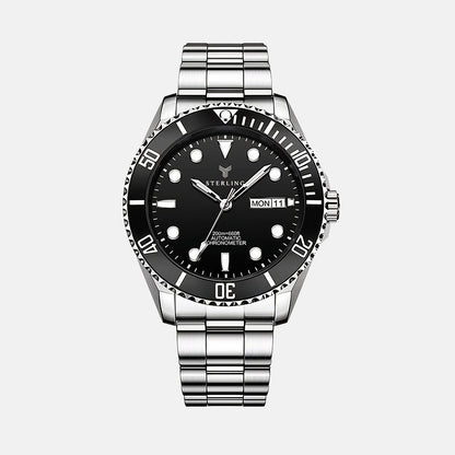 Szwajcarski Zegarek Oruss Sterling Ascend Submarine – Czarny Metalik